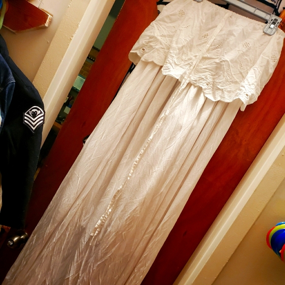 Halter/Strapless Maxi Dress - Picture 1 of 4